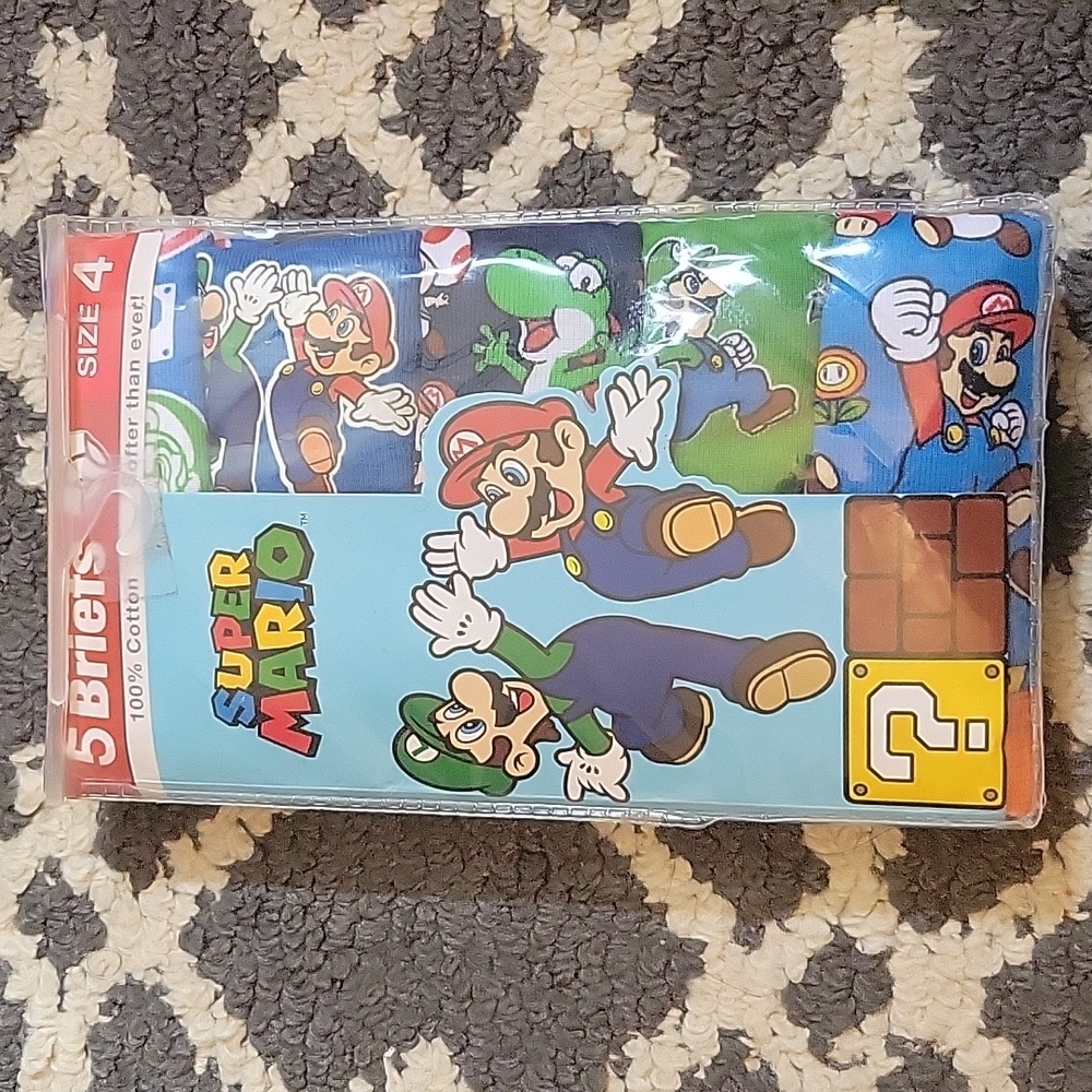 5pk Super Mario Underwear